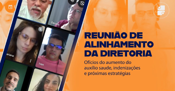 Diretoria se reúne para discutir resposta do PGJ sobre auxílio-saúde e indenizações
